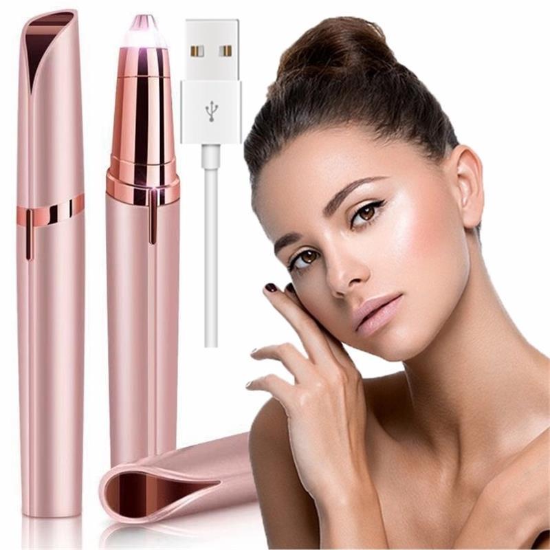 1pc Mini Electric Portable Eyebrow Trimmer - magsofter