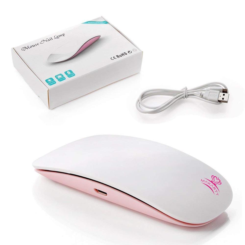 6W USB LED UV Lamp For Nails Cure Nail Gel - magsofter