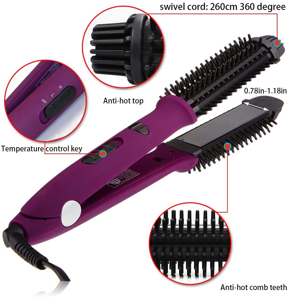 3-in-1 Hair Straightener Curling Iron - magsofter