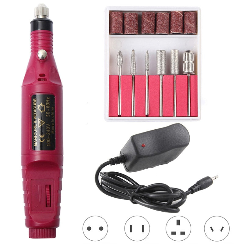 Professional Electric Nail Drill Machine - magsofter