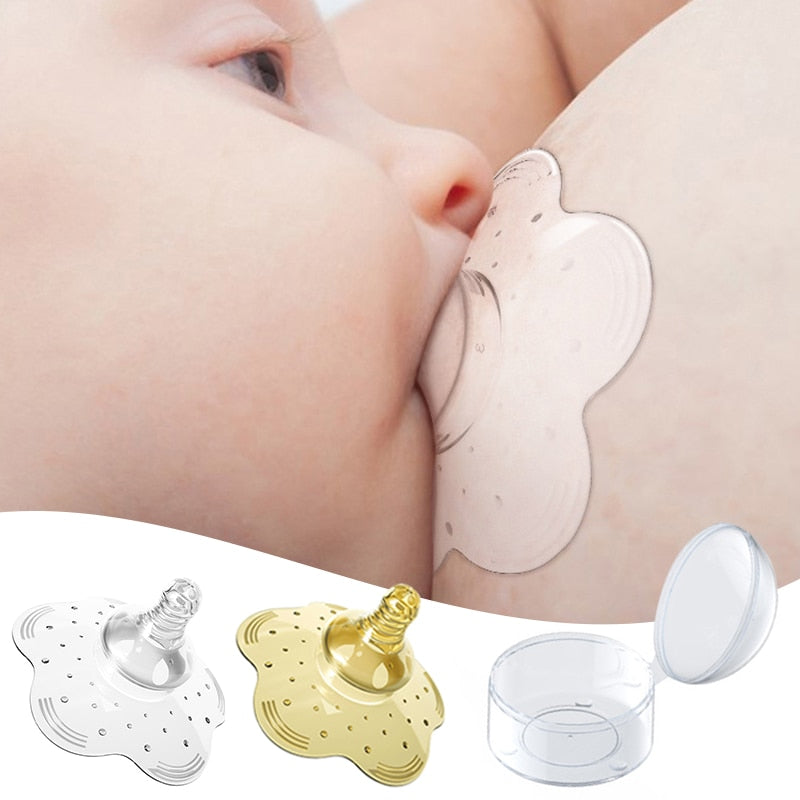 Silicone Nipple Protector Breastfeeding Mother Protection Shields Milk Cover popular